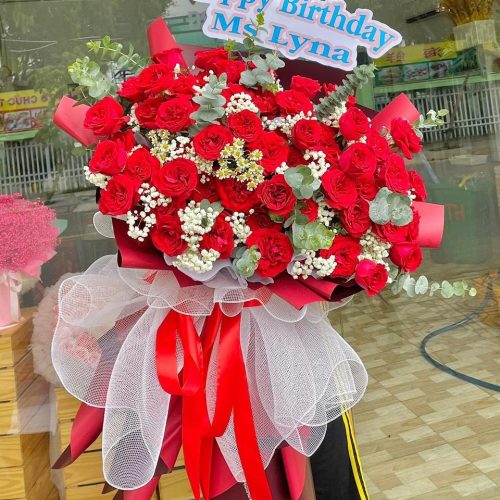 shop hoa tươi dĩ an binh dương hoa bình an