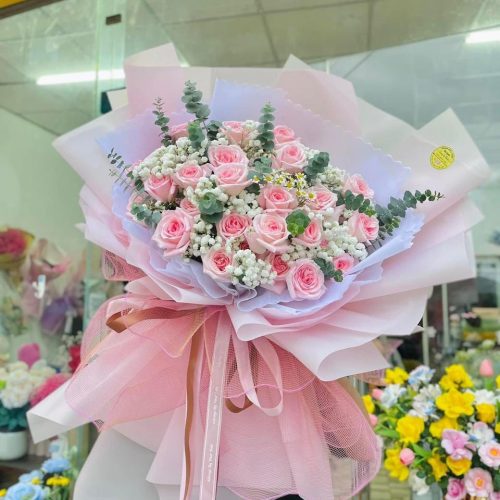 shop hoa tươi dĩ an binh dương hoa bình an