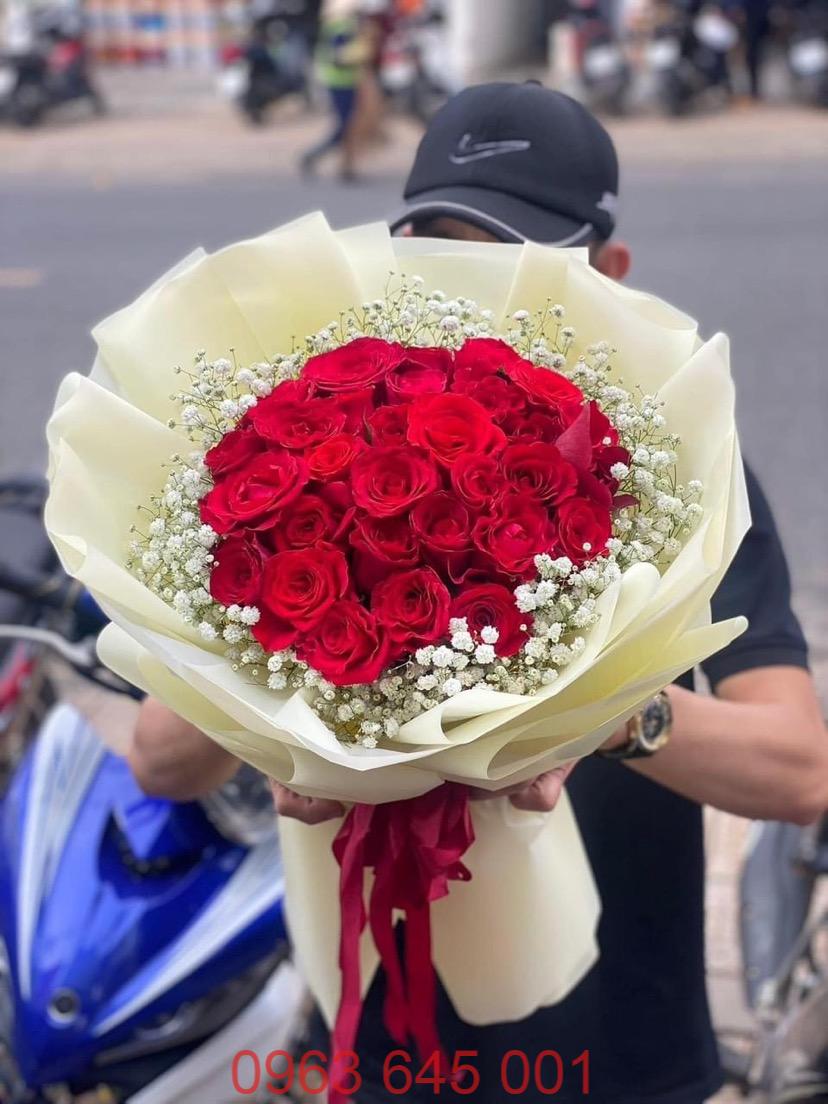 shop hoa tươi dĩ an binh dương hoa bình an