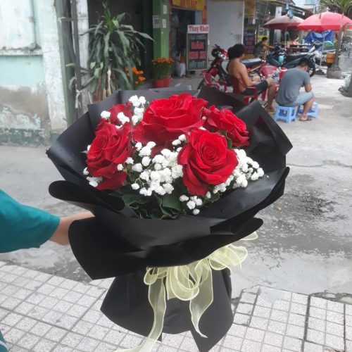 shop hoa tươi dĩ an binh dương hoa bình an
