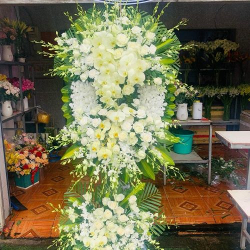 Shop hoa đám tang ở Dĩ An gần đây