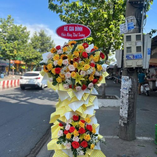 hoa tươi dĩ an
