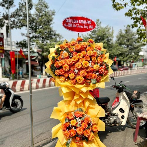 hoa tươi dĩ an